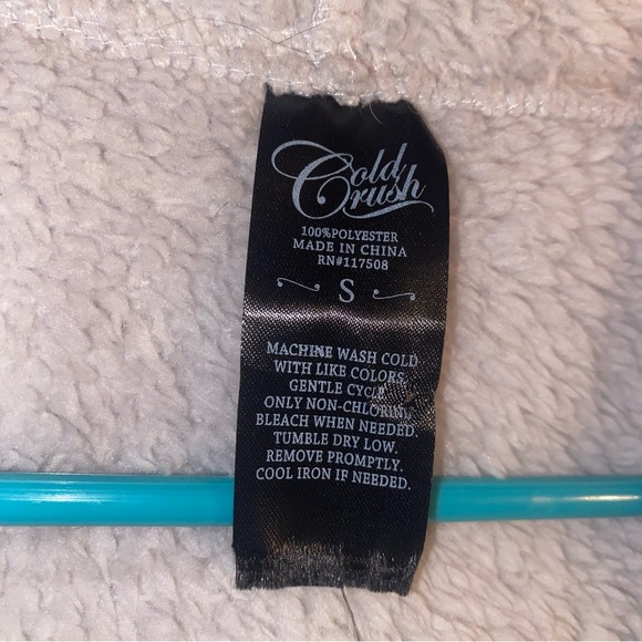 Cold Crush Cardigan with hood. SZ Small. New - Picture 2 of 4